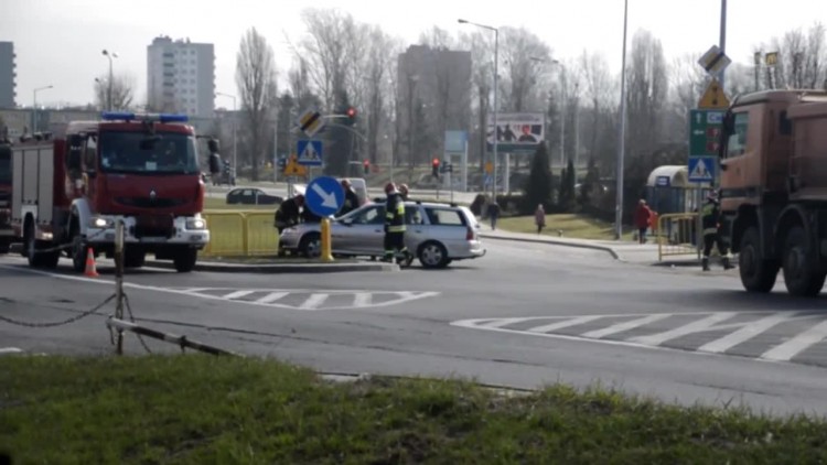 Wypadek na ulicy Jagiellońskiej w Tczewie