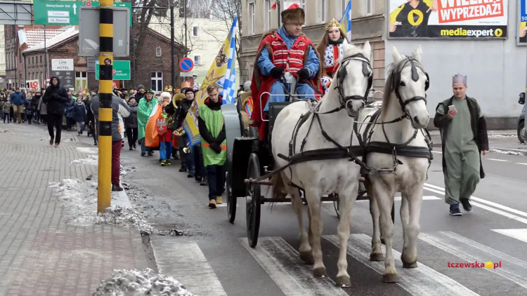 Orszak Trzech Króli w Tczewie - drugi orszak